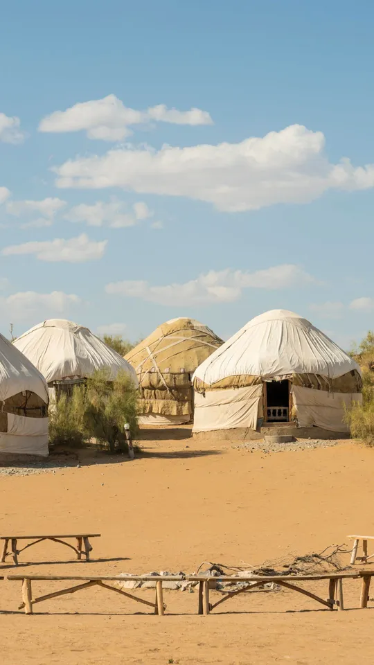 Yurte in Uzbekistan